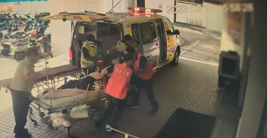 南投稅務局機房維修釀二氧化碳外洩　8人緊急送醫1人住院