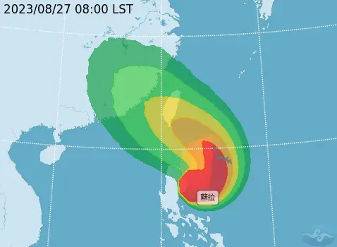 強颱蘇拉「明掉頭北漂」直奔台灣！恐周二發陸警　周三前威力最強