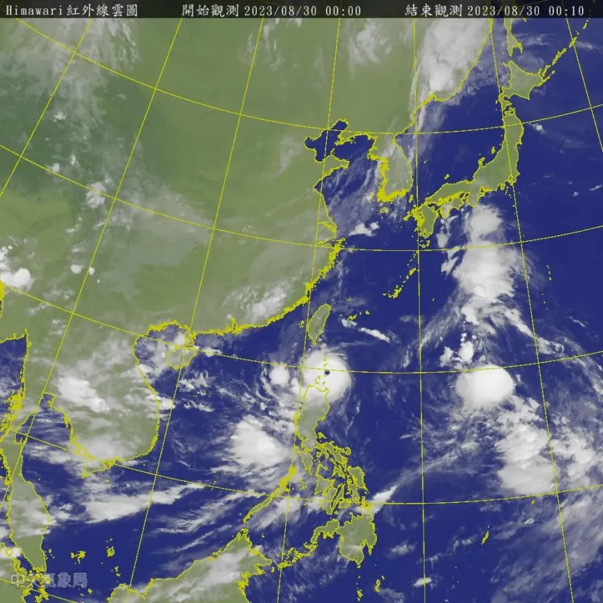 快訊/「睜大颱風眼」！蘇拉深夜升級強颱   東南部降雨時間拉長
