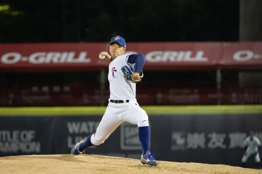 影/先發8K完封澳洲！U18投手孫易磊：變速球+直球製造速差收到好成效
