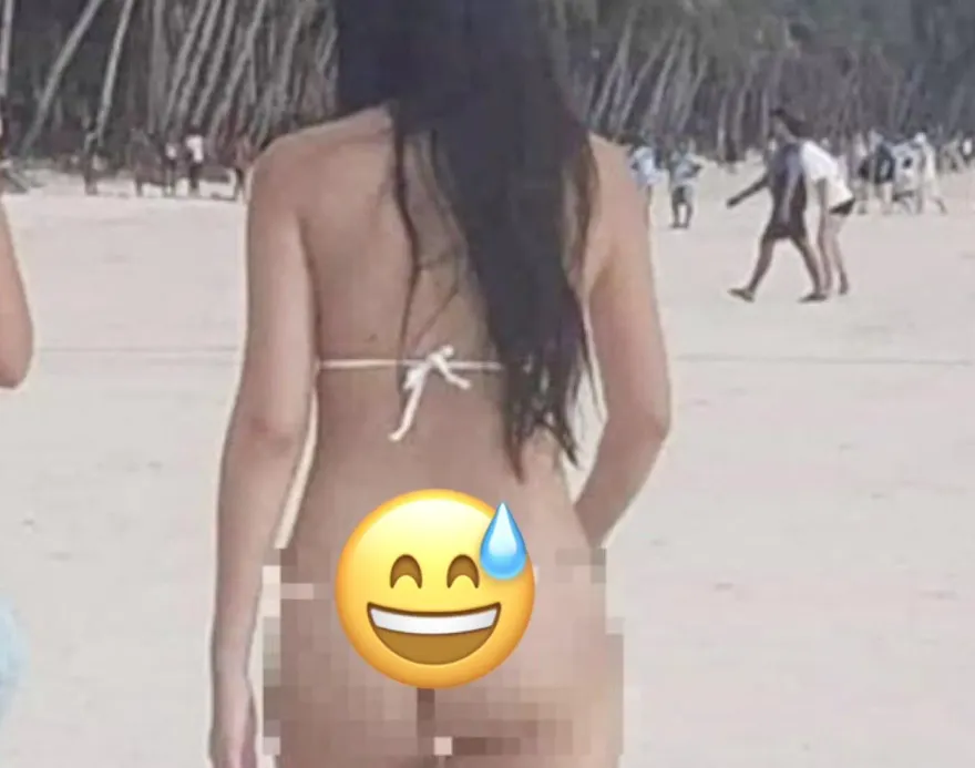 一條線比基尼遮3點走光邊緣！她出國耍辣遭罰　怒告台媒體、名醫敗訴確定