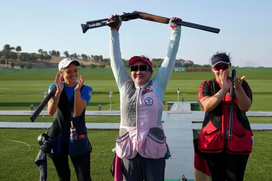 備戰亞運/42歲林怡君「7度披掛上陣」　新槍想再刻Hello Kitty助陣