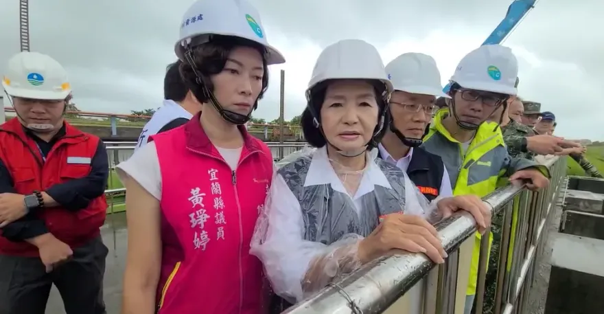 海葵颱風/宜蘭風雨漸強　網灌爆縣長臉書　林姿妙回應了