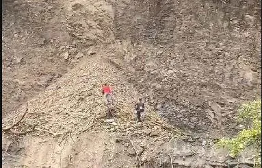 海葵颱風／南投85線7.9K邊坡又坍方　緊急封鎖禁止民眾進出