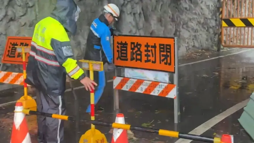 颱風海葵/衝擊花蓮台8線！中橫公路關原至太魯閣全面封閉