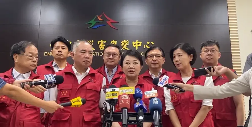 影/「預防性」颱風假讓10多名網友喊愛上了　盧秀燕：謝謝大家　我已婚