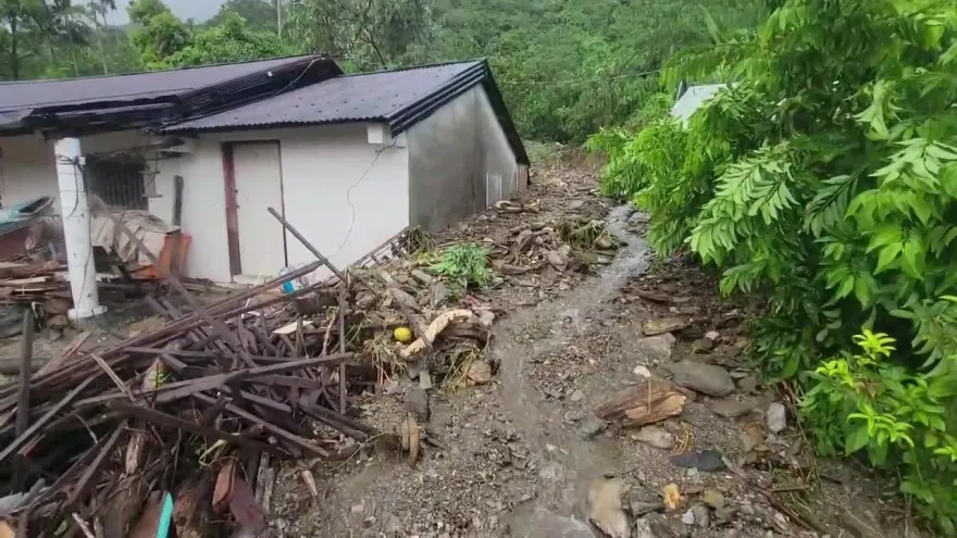 海葵颱風/恐怖！壽豐土石流灌入民宅半層樓　住戶嚇傻：50年第一次