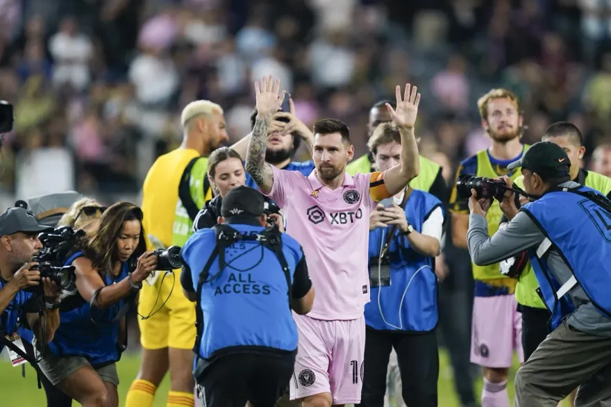 影/梅西創4大神蹟！邁阿密國際連11不敗　連地主洛杉磯球迷都集體倒戈