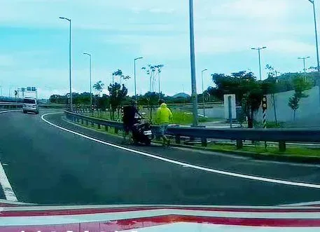 影/導航變迷航！男雙載機車衝花蓮　竟被指引上國5