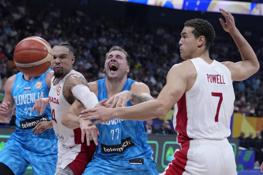 世界盃男籃/就是不響哨！東契奇暴走遭驅逐　斯洛維尼亞8強賽不敵加拿大