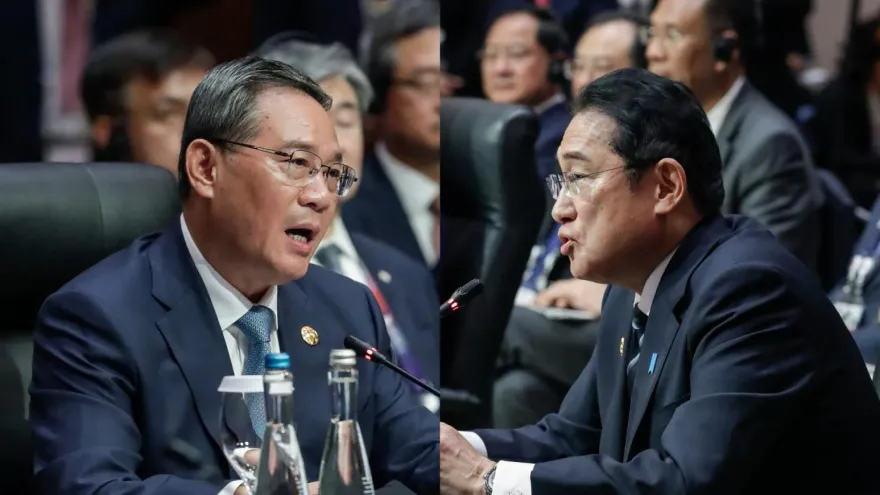 東盟峰會上李強短暫會晤岸田　促日 「以負責任方式處置核廢水」