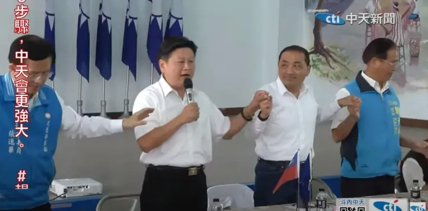 影/破冰成功！傅崐萁今同框侯友宜高呼「侯總統」