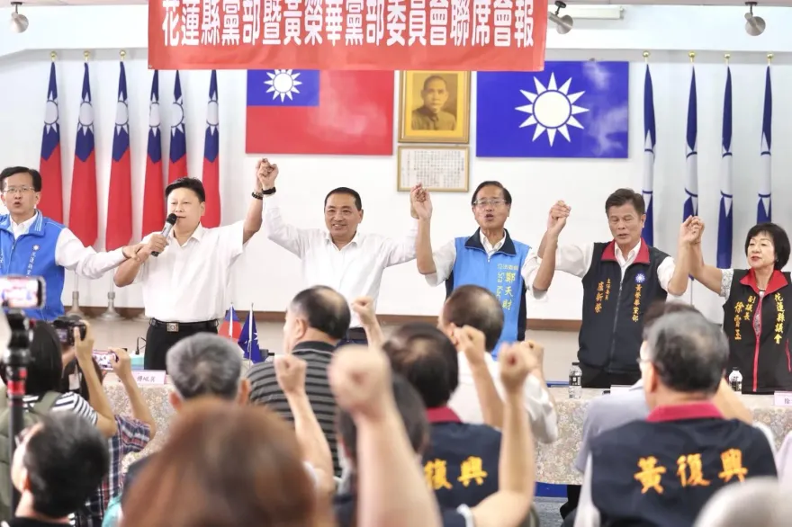 侯友宜赴花蓮破冰！　地方團結高喊：全力支持侯總統守護台灣