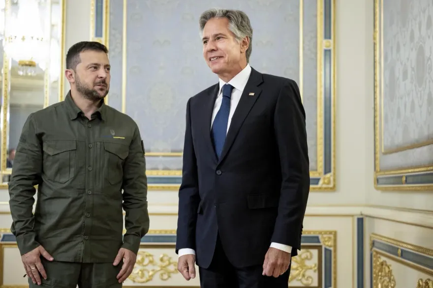 布林肯突訪烏宣布加碼320億軍援　俄軍同日轟炸烏東市場釀17死32傷