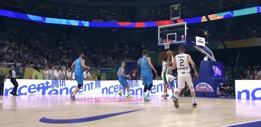 世界盃男籃/制霸禁區！立陶宛6成命中率　打爆斯洛維尼亞