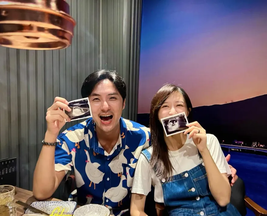 放話生2寶！洪詩懷孕4個月　認李運慶「不讓她走到路」甜喊：很呵護我