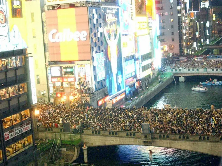 日職阪神虎封王！大阪駐處籲台灣遊客留意狂歡人潮　避免前往心齋橋等地