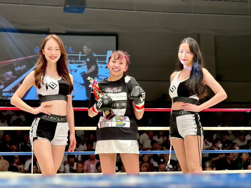 影/台灣鬼娃勇征東京無遺憾！　日本格鬥女神2回合KO勝