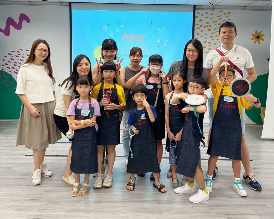 本土女裝領導品牌iROO舉辦「iROO小小設計學苑」　從小培養台灣之光