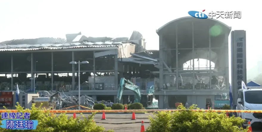 快訊/明揚大火釀死傷「股價第3根跌停打開了」！　投資人爆量搶進