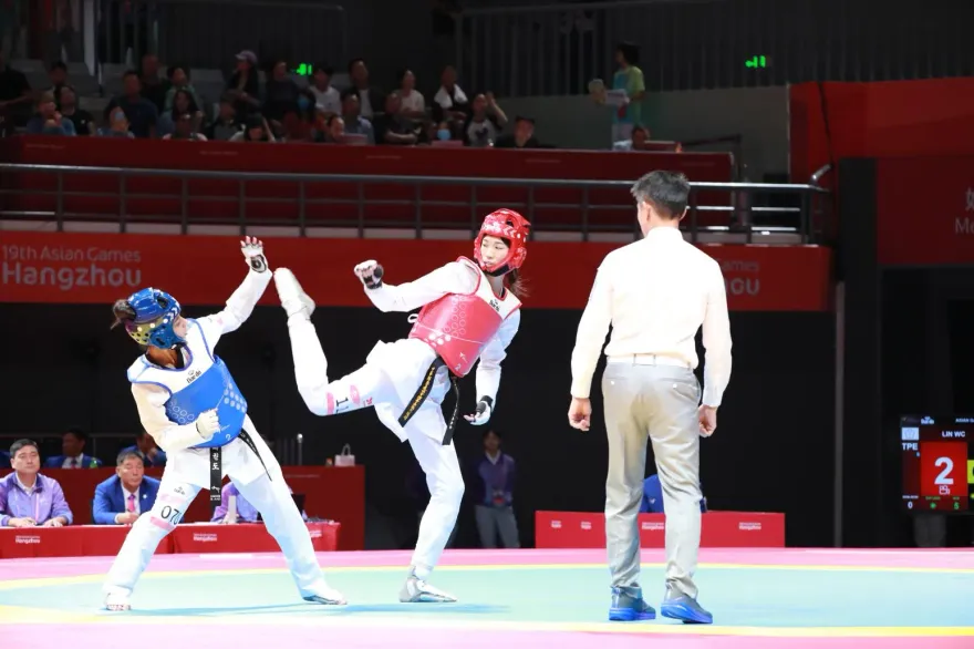 杭州亞運/下場對大陸左菊是硬戰　林唯均目標明確：我想要拿跆拳道金牌