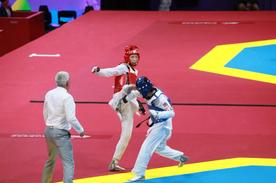 杭州亞運/林唯均2:0實力輾壓烏茲別克　闖入傍晚金牌戰！