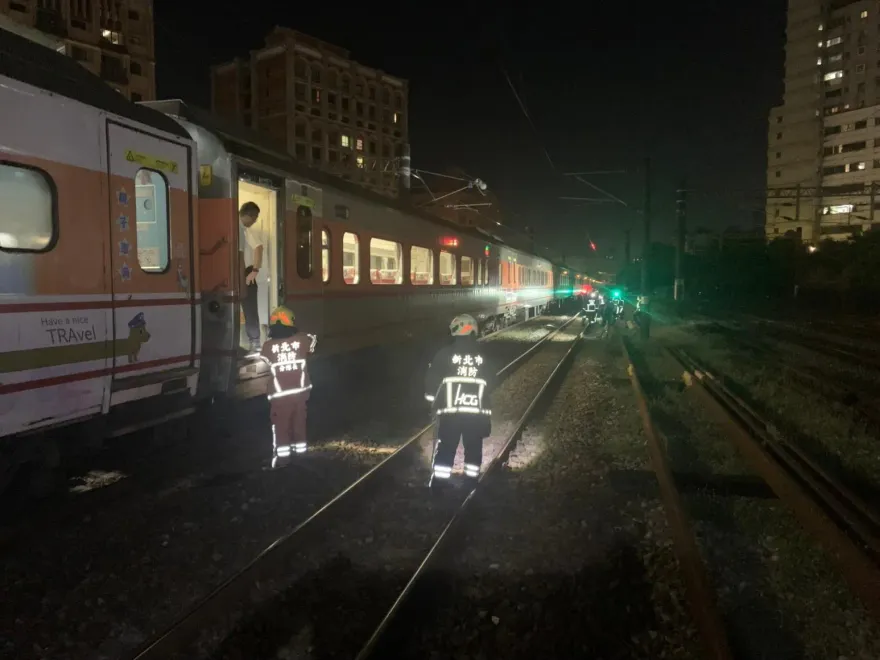 影/台鐵鶯歌站驚傳落軌　男遭自強號撞上當場身亡