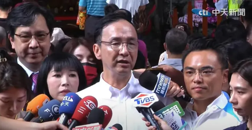 影/朱立倫促「侯柯會」先談理念：將來一定組成大團隊