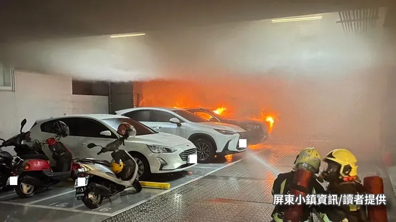 影/惹熊惹虎毋湯惹到水某！屏東悍婦懷疑尪外遇　放火燒了他200萬賓士