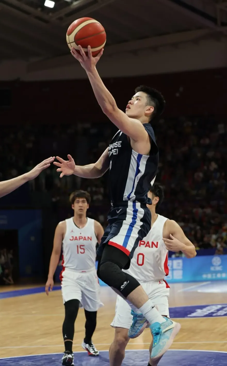 杭州亞運/林庭謙亞運男籃飆準大三元　率隊擊敗日本晉級4強