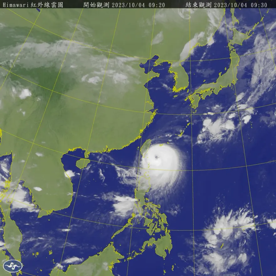 小犬颱風/挾強風豪雨撲台！暴風圈襲「12縣市」逾80%　明高機率放颱風假