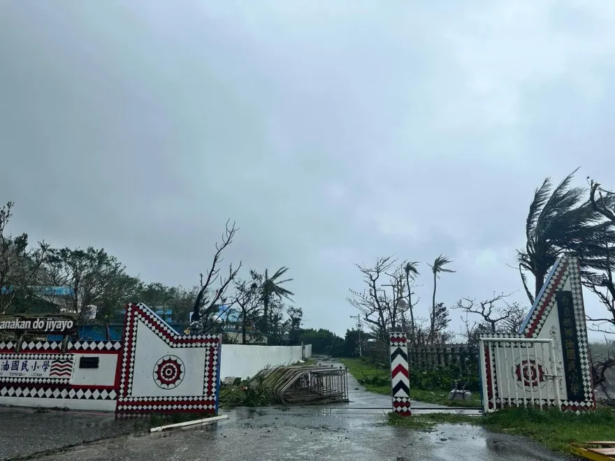 小犬颱風/瘋狗刷新紀錄！蘭嶼超狂陣風95.2m/s　擠進世界前三