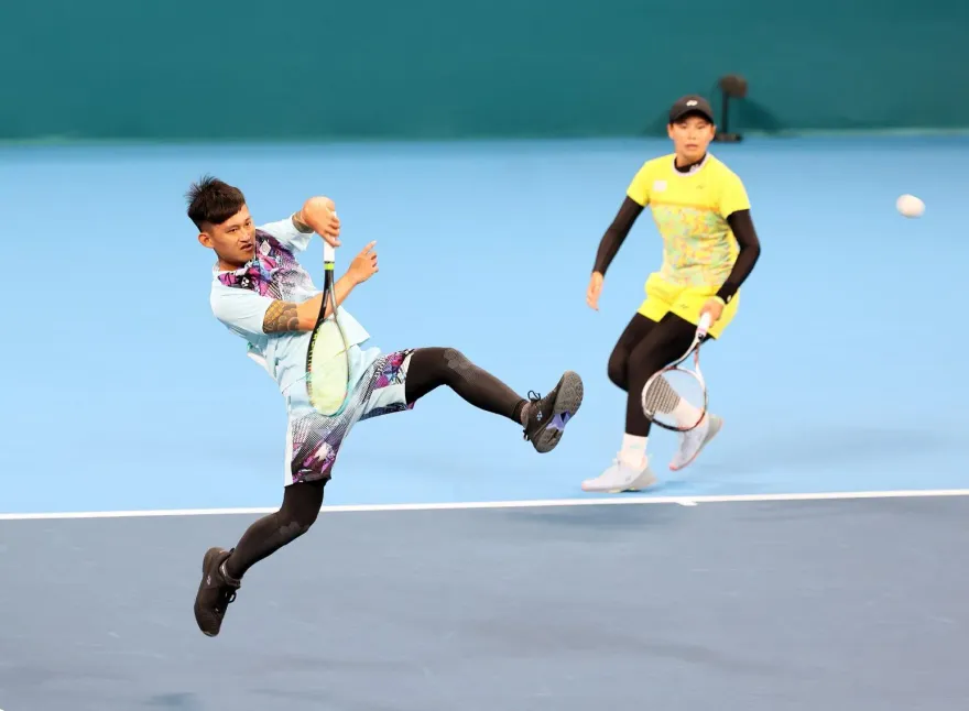 杭州亞運/軟網混雙添一銅！林韋傑、黃詩媛不敵日本　止步4強