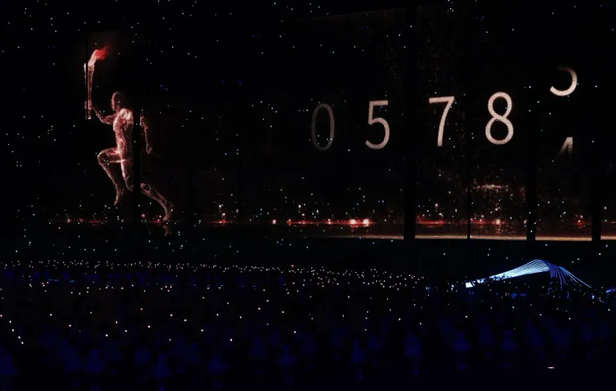 影/杭州亞運/劇透閉幕式6重點！全球首創「數控草坪」　數位火炬人再度現身