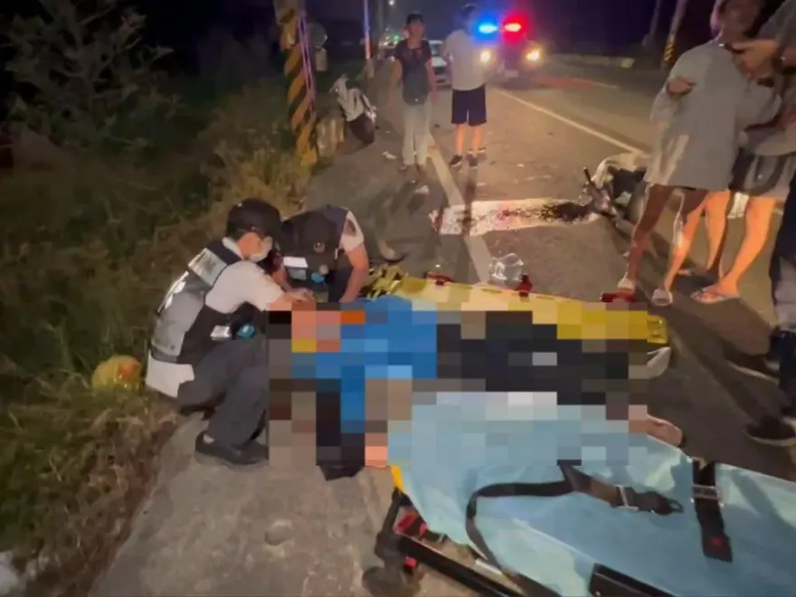 高雄男騎士自撞橋墩再撞車！「頭破血流」昏迷　緊急開刀觀察中