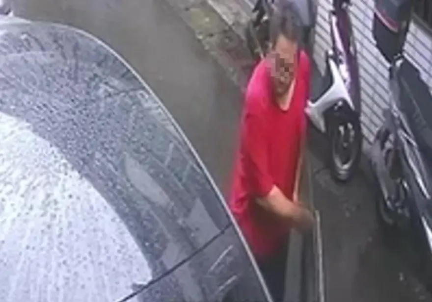 影/台鐵汐科站「拉車把怪客」出沒　沒偷車上財物仍遭警法辦