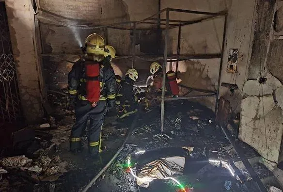 彰化知名摩鐵半夜大火！　17住客驚醒逃命