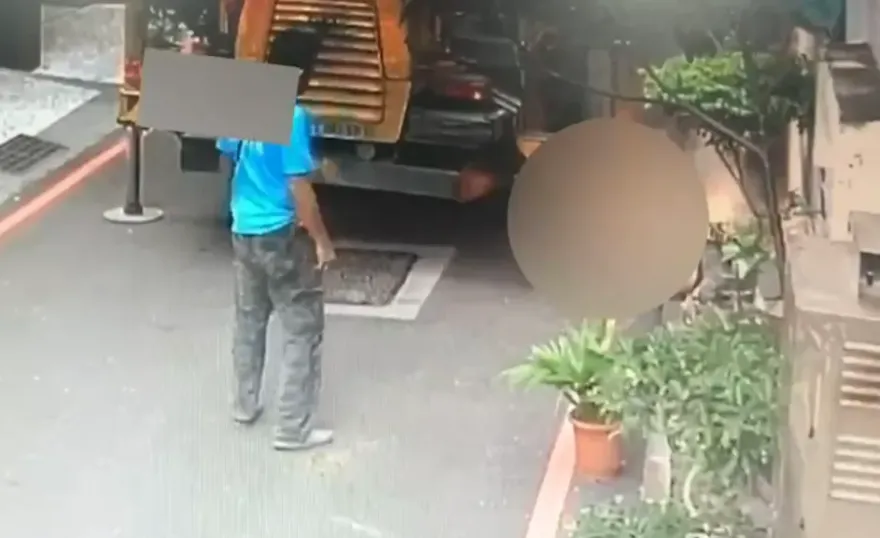 快訊/台南30歲工人吊掛鋼板誤觸高壓電！當場倒地慘死畫面曝光