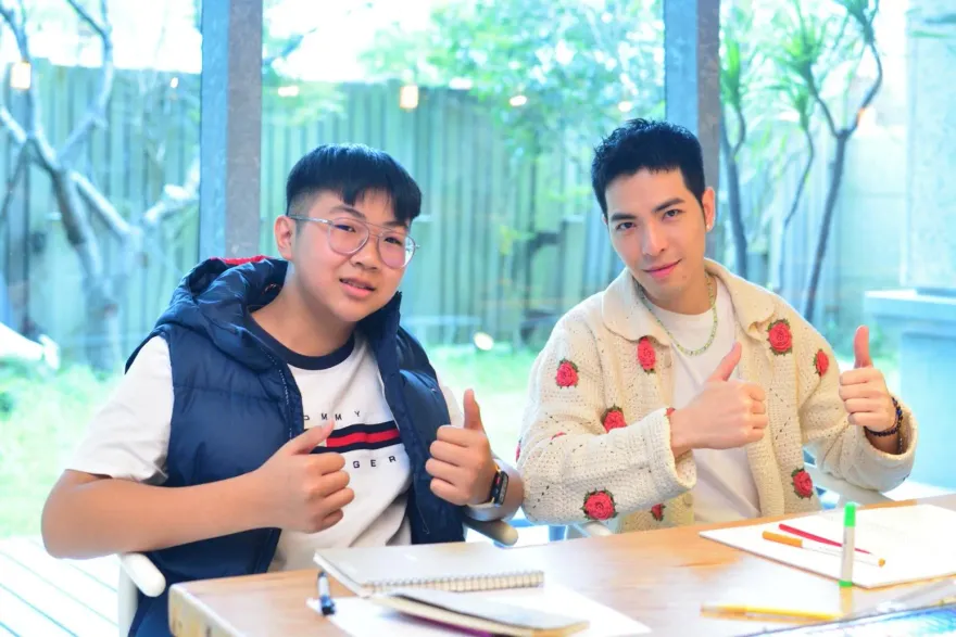 蕭敬騰化身暖心大哥哥　受孩童啟發獲「正能量」