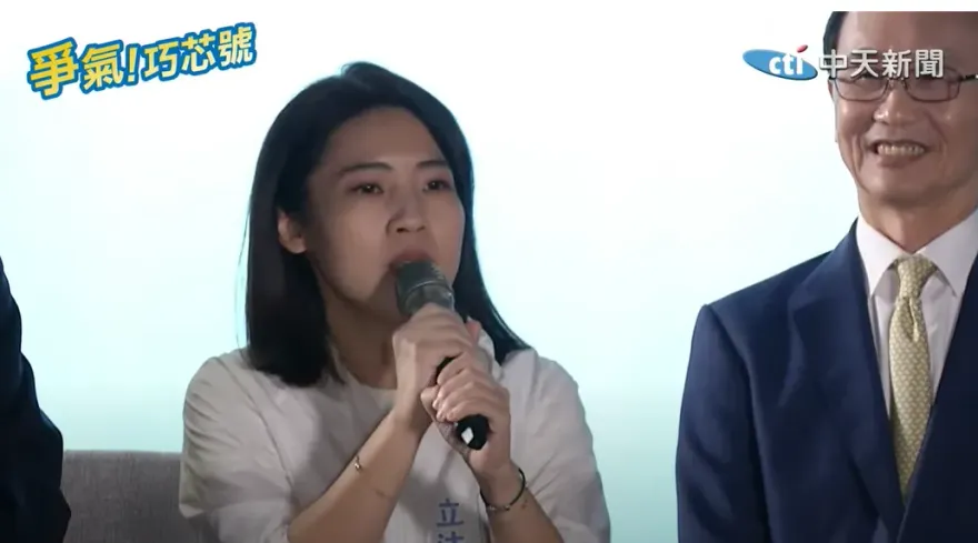 影/不虧是綠營最怕的女戰神！ 徐巧芯「爭氣！巧芯號」8字霸氣開嗆民進黨