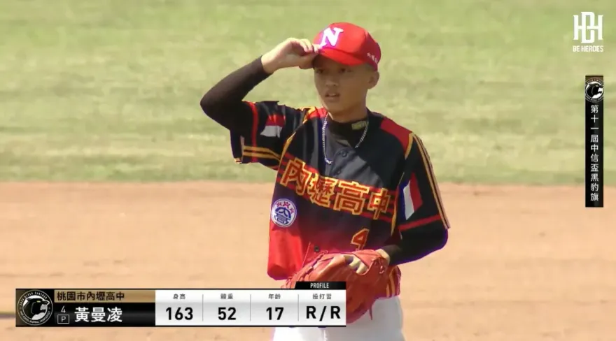 影/女版大谷！黑豹旗黃曼凌6局8K燒近百球無失分　三振男生直呼：超爽