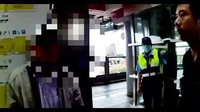 影/捷運圓山站醉漢鬧月台！警處理竟遭「昇龍拳」相向　當場壓制逮捕