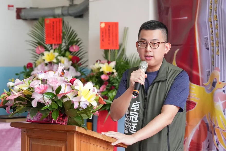 不只王義川！卓冠廷不去林岱樺造勢：維持黨務中立