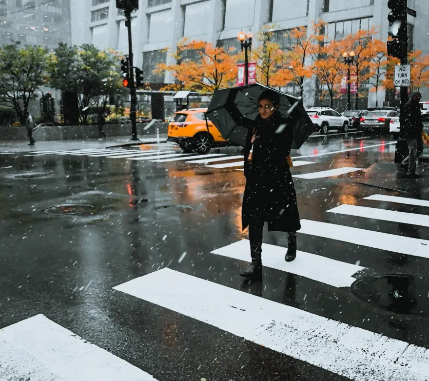 要變天了！寒流強襲「跌破6℃」全台猛凍　半個台灣急炸雨