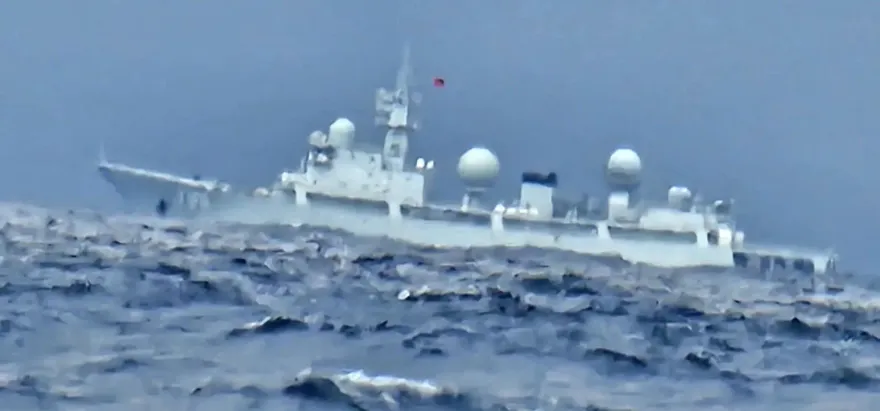 共艦逼近宜蘭烏石鼻「意圖不明」！畫面曝光