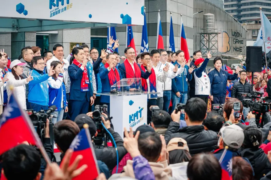 賴清德元旦升旗國歌竟沒唱「吾黨所宗」　朱立倫轟：他心裡台獨萬歲