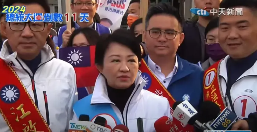 影/盧秀燕轟賴蕭不認同中華民國「卻想選總統領國民納稅錢毀憲毀國」