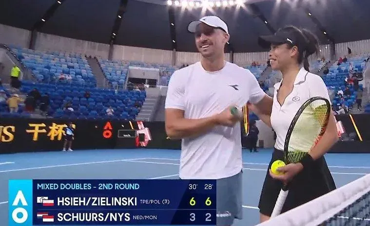 澳網/只花了57分鐘！謝淑薇晉級混雙4強　平個人最佳