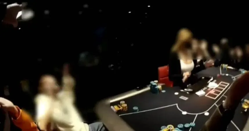 想在年節撈一筆！高價聘「豪乳荷官」吸賭客　窗前坐鎮「黃乖乖」仍遭逮