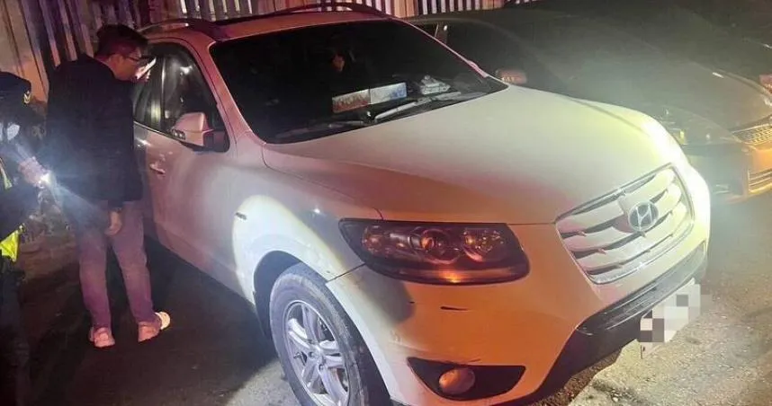 南投深夜見可疑休旅車　警試圖攔檢卻遭咆哮逃逸！員警開槍反制